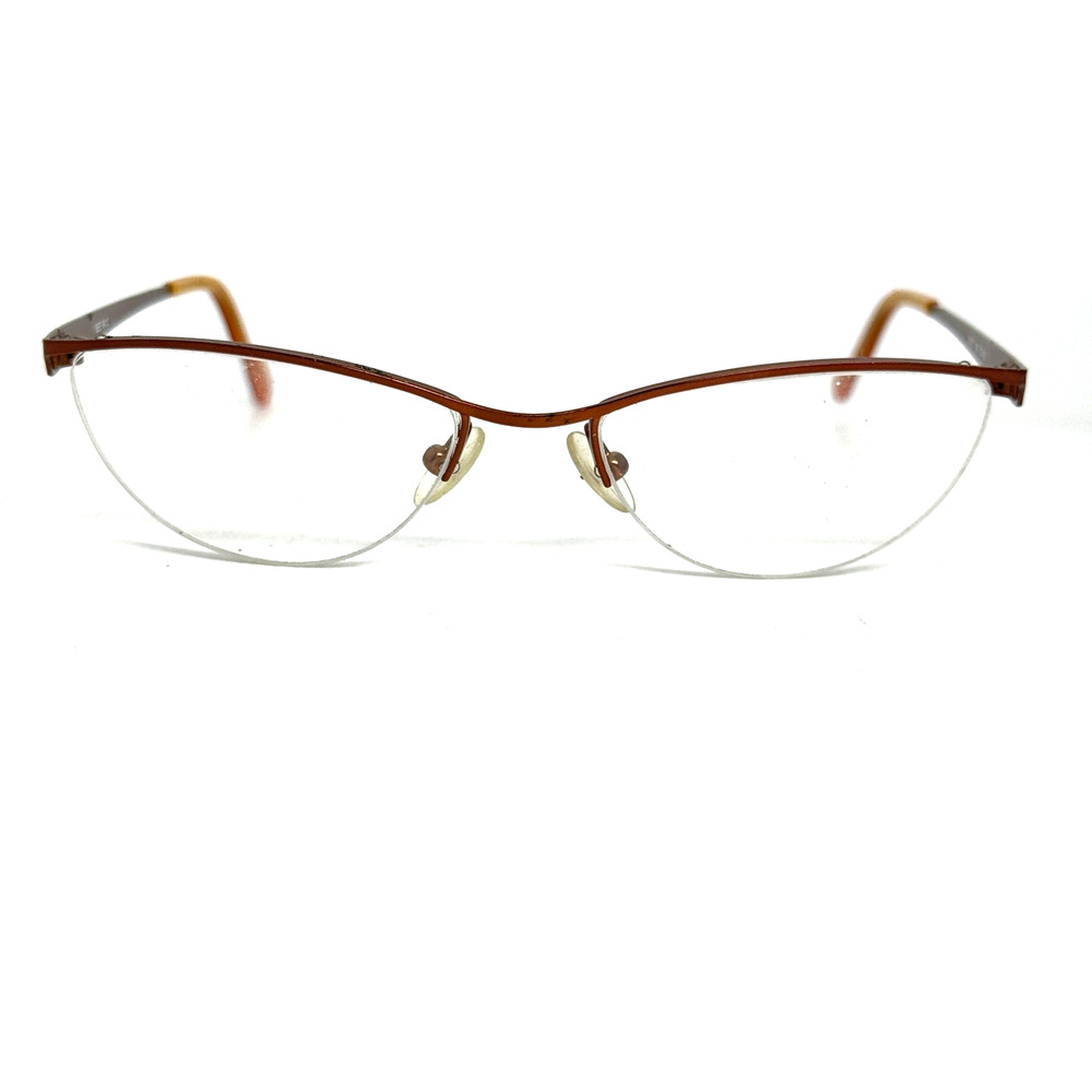 See Eyeglasses Frames See Brown Full rim Square 51-17-140 482‎ H20472